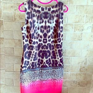 Animal Print Mini Dress